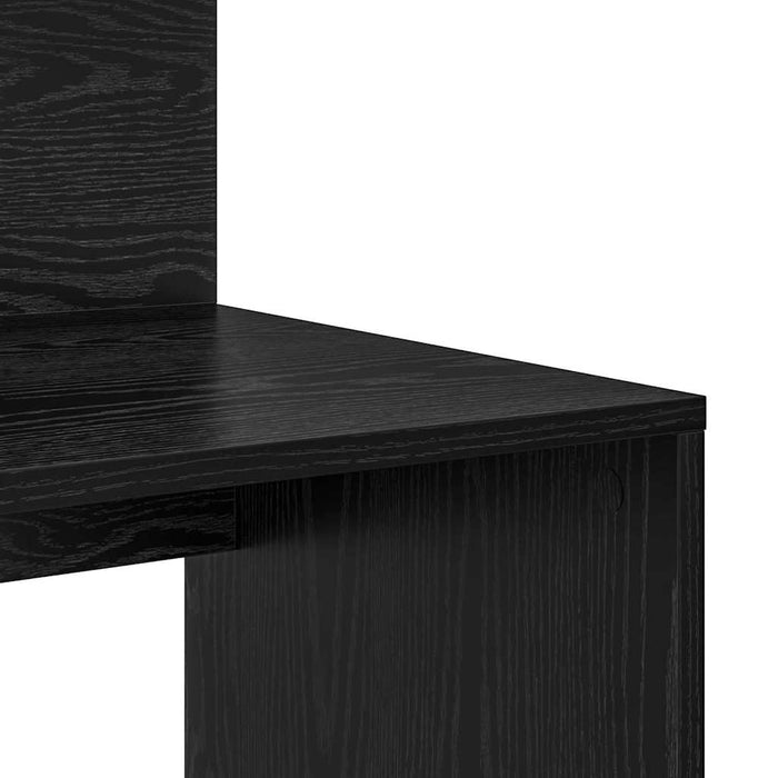 Birou cu Stocare Stejar Negru 90 x 48 x 101.5 cm Lemn compozit - WALTI WALTI