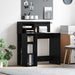 Birou cu Stocare Stejar Negru 90 x 48 x 101.5 cm Lemn compozit - WALTI WALTI