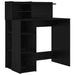 Birou cu Stocare Stejar Negru 90 x 48 x 101.5 cm Lemn compozit - WALTI WALTI