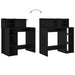 Birou cu Stocare Stejar Negru 90 x 48 x 101.5 cm Lemn compozit - WALTI WALTI
