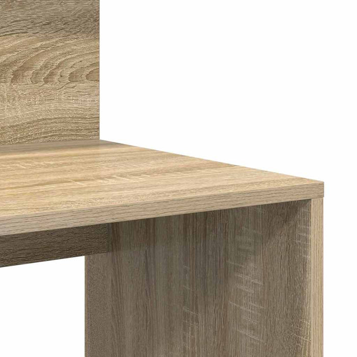 Birou cu Stocare Stejar sonoma 90 x 48 x 101.5 cm Lemn compozit - WALTI WALTI
