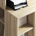Birou cu Stocare Stejar sonoma 90 x 48 x 101.5 cm Lemn compozit - WALTI WALTI