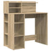 Birou cu Stocare Stejar sonoma 90 x 48 x 101.5 cm Lemn compozit - WALTI WALTI
