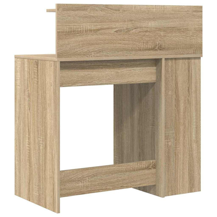Birou cu Stocare Stejar sonoma 90 x 48 x 101.5 cm Lemn compozit - WALTI WALTI