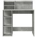 Birou cu Stocare Gri beton 90 x 48 x 101.5 cm Lemn compozit - WALTI WALTI
