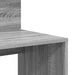 Birou cu Stocare sonoma gri 90 x 48 x 101.5 cm Lemn compozit - WALTI WALTI