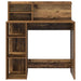 Birou cu Stocare Lemn Vechi 90 x 48 x 101.5 cm Lemn compozit - WALTI WALTI