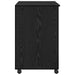 Birou cu roți Stejar Negru 91 x 50 x 77 cm Lemn compozit - WALTI WALTI