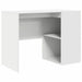 Birou cu raft cu depozitare Alb 102 x 50 x 75 cm Lemn compozit - WALTI WALTI