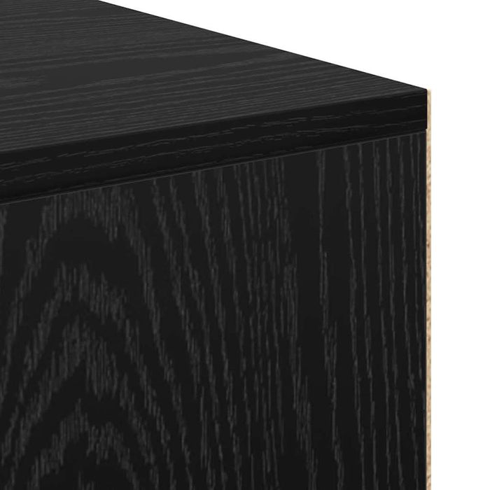 Birou cu raft Stejar negru 102 x 50 x 75 cm Lemn compozit - WALTI WALTI