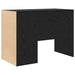 Birou cu raft Stejar negru 102 x 50 x 75 cm Lemn compozit - WALTI WALTI