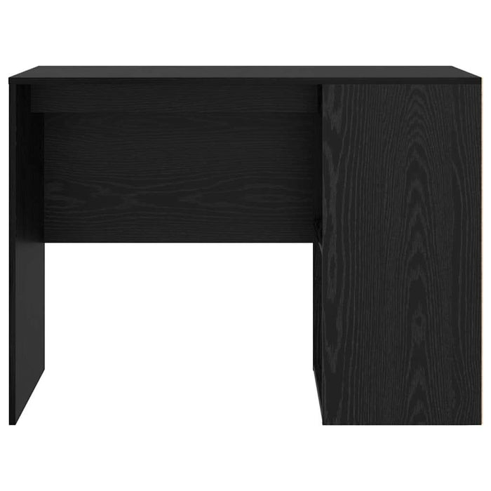 Birou cu raft Stejar negru 102 x 50 x 75 cm Lemn compozit - WALTI WALTI