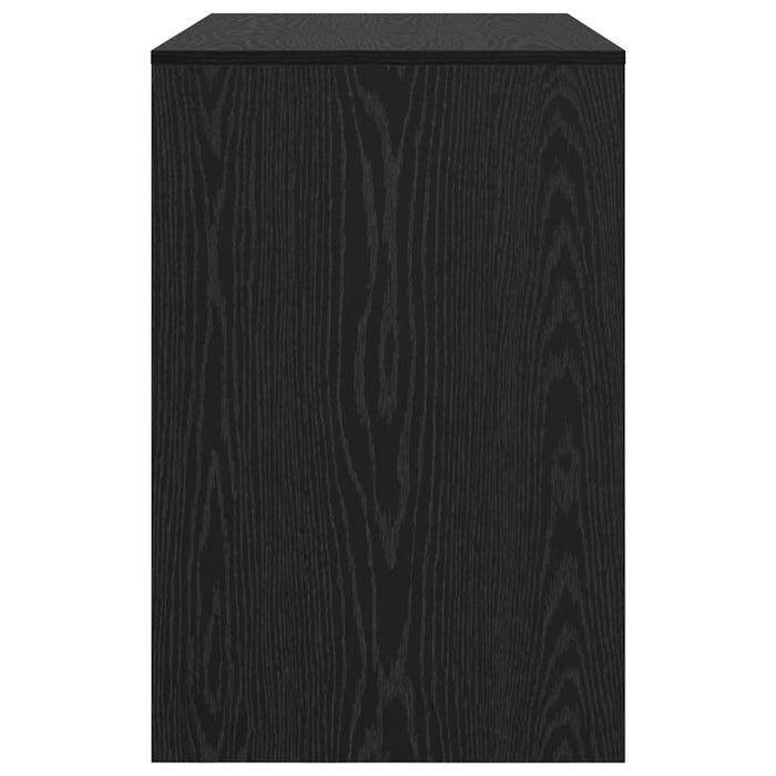 Birou cu raft Stejar negru 102 x 50 x 75 cm Lemn compozit - WALTI WALTI