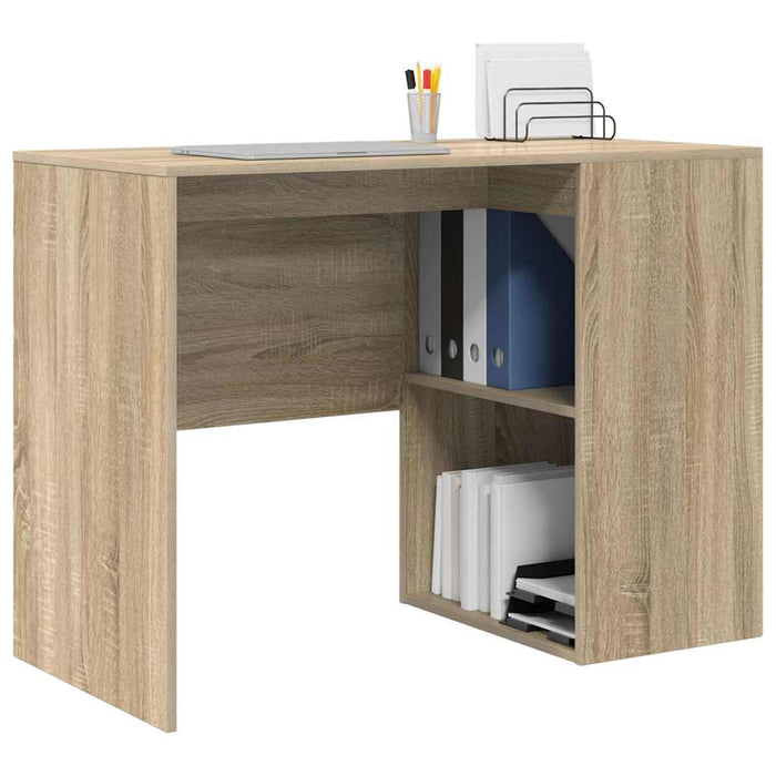 Birou cu raft Stejar sonoma 102 x 50 x 75 cm Lemn compozit - WALTI WALTI