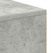 Birou cu raft Gri beton 102 x 50 x 75 cm Lemn compozit - WALTI WALTI