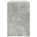 Birou cu raft Gri beton 102 x 50 x 75 cm Lemn compozit - WALTI WALTI
