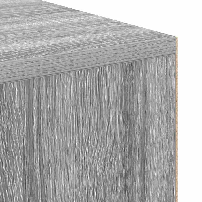 Birou cu raft Gri Sonoma 102 x 50 x 75 cm Lemn compozit - WALTI WALTI