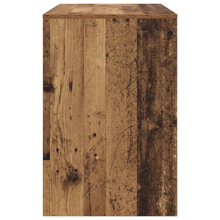 Birou cu raft Lemn vechi 102 x 50 x 75 cm Lemn compozit - WALTI WALTI