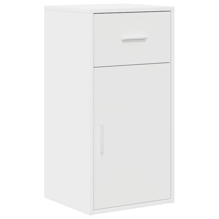 Bufet cu sertar Alb 38 x 34 x 75 cm - WALTI WALTI