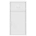 Bufet cu sertar Alb 38 x 34 x 75 cm - WALTI WALTI