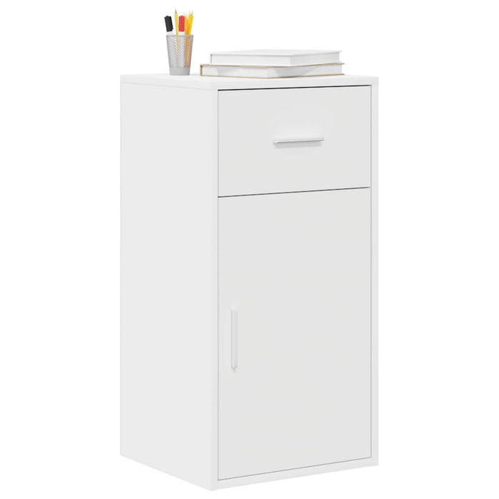 Bufet cu sertar Alb 38 x 34 x 75 cm - WALTI WALTI