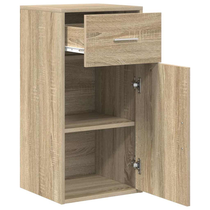 Bufet cu sertar Stejar Sonoma 38 x 34 x 75 cm - WALTI WALTI
