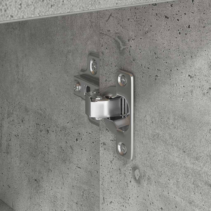 Bufet cu sertar Gri din beton 38 x 34 x 75 cm - WALTI WALTI