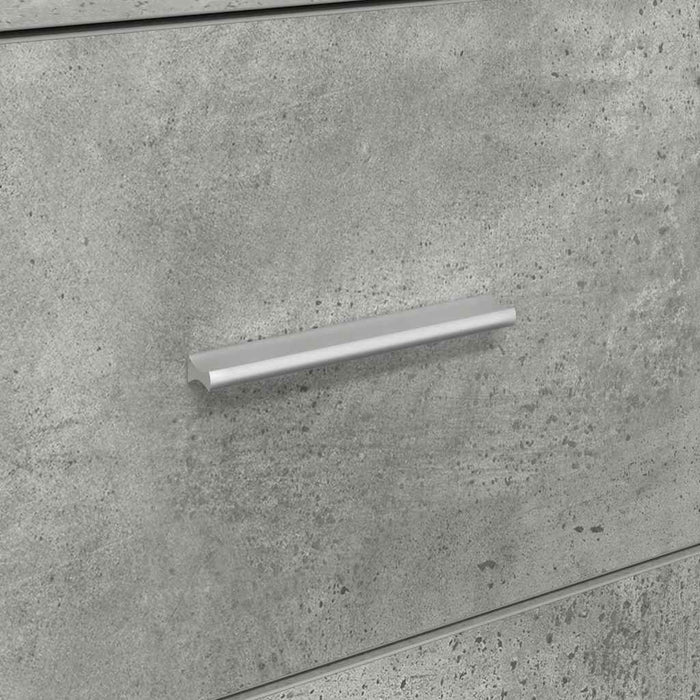 Bufet cu sertar Gri din beton 38 x 34 x 75 cm - WALTI WALTI