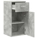 Bufet cu sertar Gri din beton 38 x 34 x 75 cm - WALTI WALTI