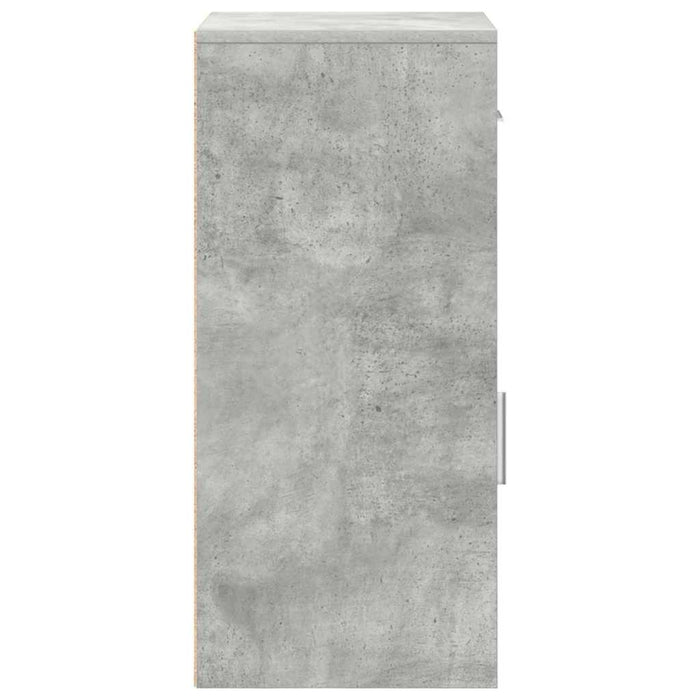 Bufet cu sertar Gri din beton 38 x 34 x 75 cm - WALTI WALTI
