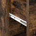 Bufet cu sertar Stejar fumuriu 38 x 34 x 75 cm - WALTI WALTI