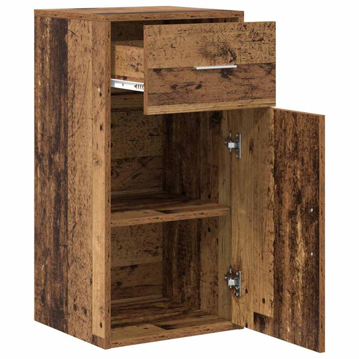 Bufet cu sertar Lemn vechi 38 x 34 x 75 cm - WALTI WALTI
