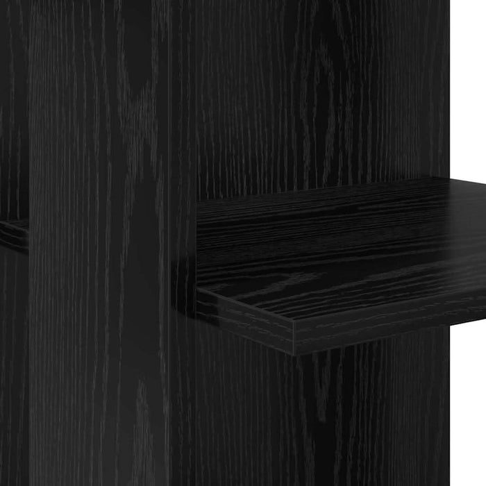 Birou de Colț cu Stocare Stejar negru 140 x 113.5 x 75 cm - WALTI WALTI