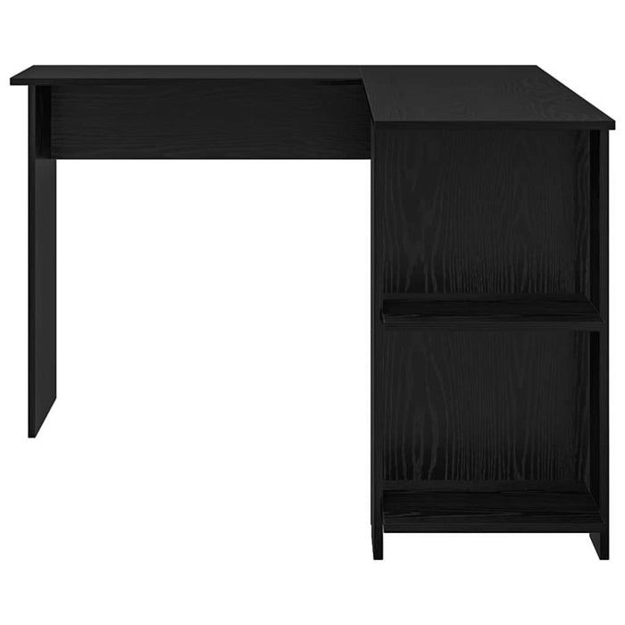 Birou de Colț cu Stocare Stejar negru 140 x 113.5 x 75 cm - WALTI WALTI
