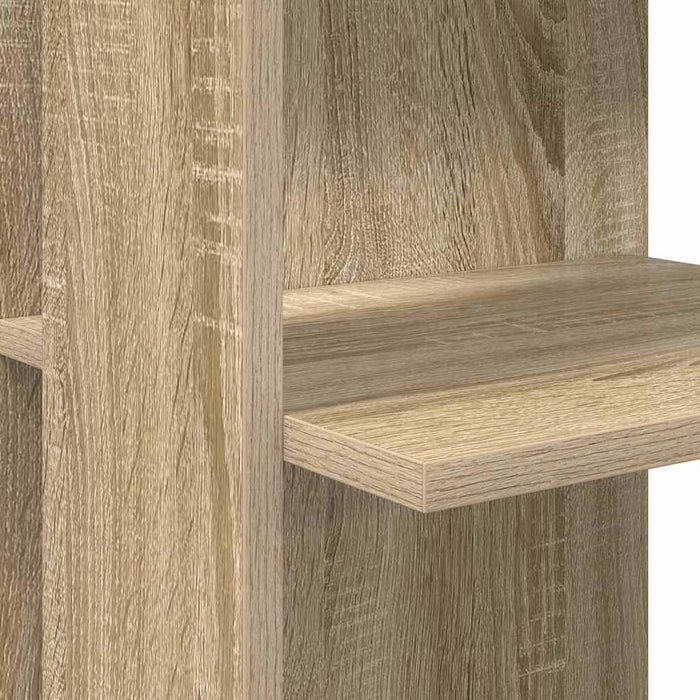 Birou Colțar cu Depozitare Stejar sonoma 140 x 113.5 x 75 cm - WALTI WALTI
