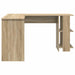 Birou Colțar cu Depozitare Stejar sonoma 140 x 113.5 x 75 cm - WALTI WALTI