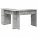 Birou de colț Gri din beton 140 x 113,5 x 75 cm Lemn compozit - WALTI WALTI