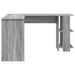 Birou Colțar cu Depozitare Gri Sonoma 140 x 113.5 x 75 cm - WALTI WALTI