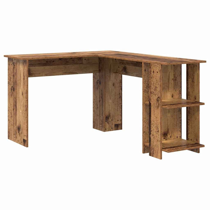 Birou de colț Lemn Vechi 140 x 113,5 x 75 cm Lemn compozit - WALTI WALTI