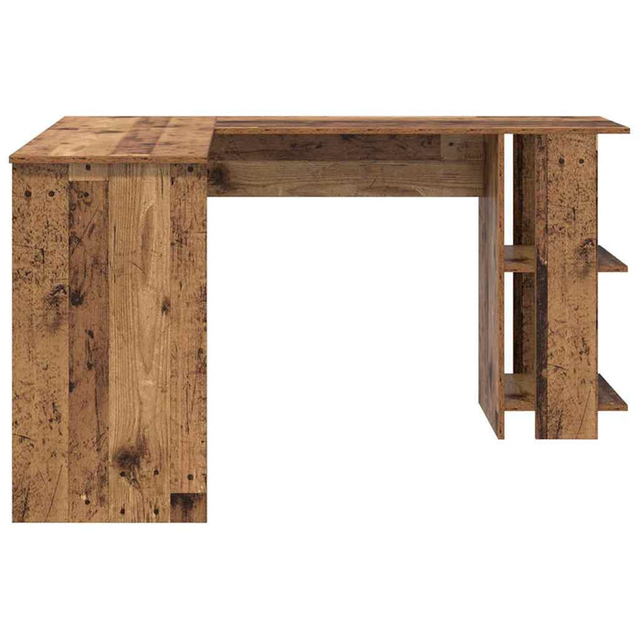 Birou de colț Lemn Vechi 140 x 113,5 x 75 cm Lemn compozit - WALTI WALTI