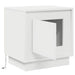 Dulap de noapte Alb 44 x 34,5 x 45 cm Lemn compozit - WALTI WALTI