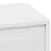 Dulap de noapte 2 pcs Alb 44 x 34,5 x 45 cm Lemn compozit - WALTI WALTI
