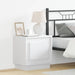 Dulap de noapte 2 pcs Alb 44 x 34,5 x 45 cm Lemn compozit - WALTI WALTI