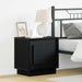 Dulap de noapte 2 pcs Negru 44 x 34,5 x 45 cm Lemn compozit - WALTI WALTI