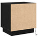 Dulap de noapte 2 pcs Negru 44 x 34,5 x 45 cm Lemn compozit - WALTI WALTI