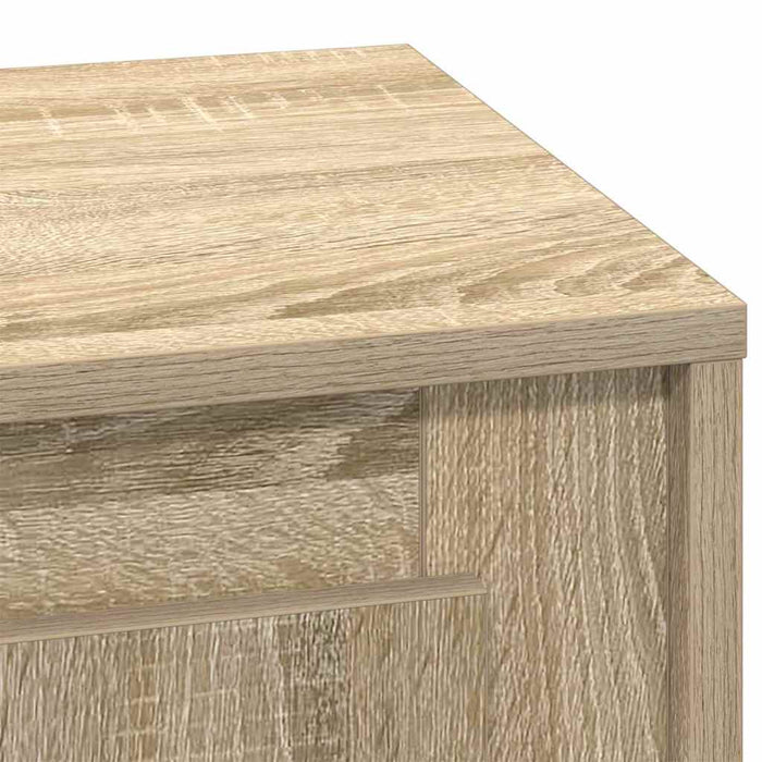 Dulap de noapte Stejar Sonoma 44 x 34,5 x 45 cm Lemn compozit - WALTI WALTI