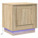 Dulap de noapte Stejar Sonoma 44 x 34,5 x 45 cm Lemn compozit - WALTI WALTI