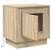 Dulap de noapte Stejar Sonoma 44 x 34,5 x 45 cm Lemn compozit - WALTI WALTI