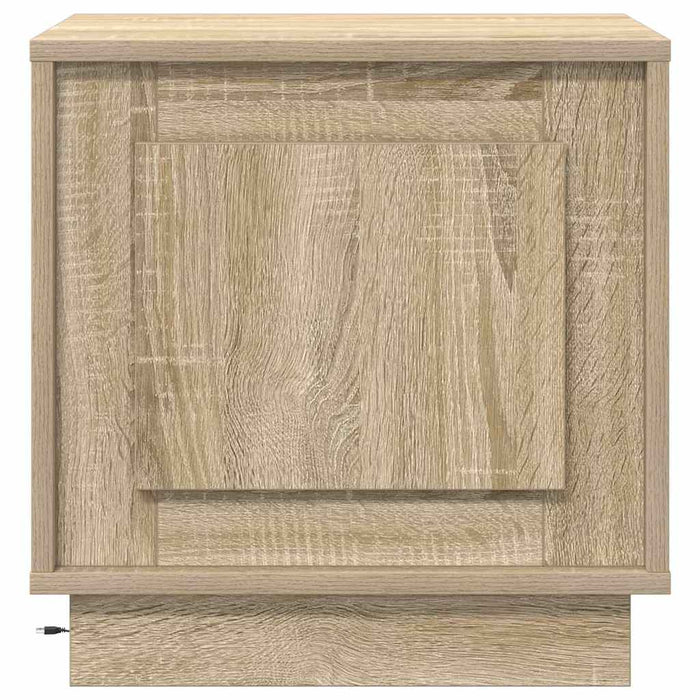 Dulap de noapte Stejar Sonoma 44 x 34,5 x 45 cm Lemn compozit - WALTI WALTI