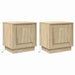 Dulap de noapte 2 pcs Stejar Sonoma 44 x 34,5 x 45 cm - WALTI WALTI